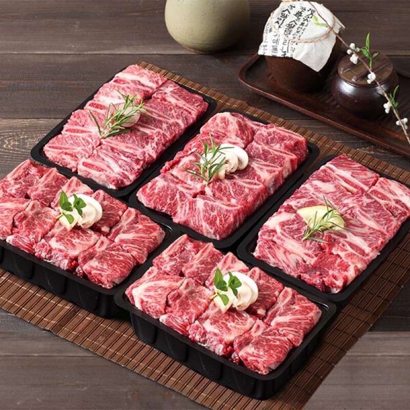 횡성한우쇼핑몰.com,횡성한우 갈비세트 3호 (1등급이상)